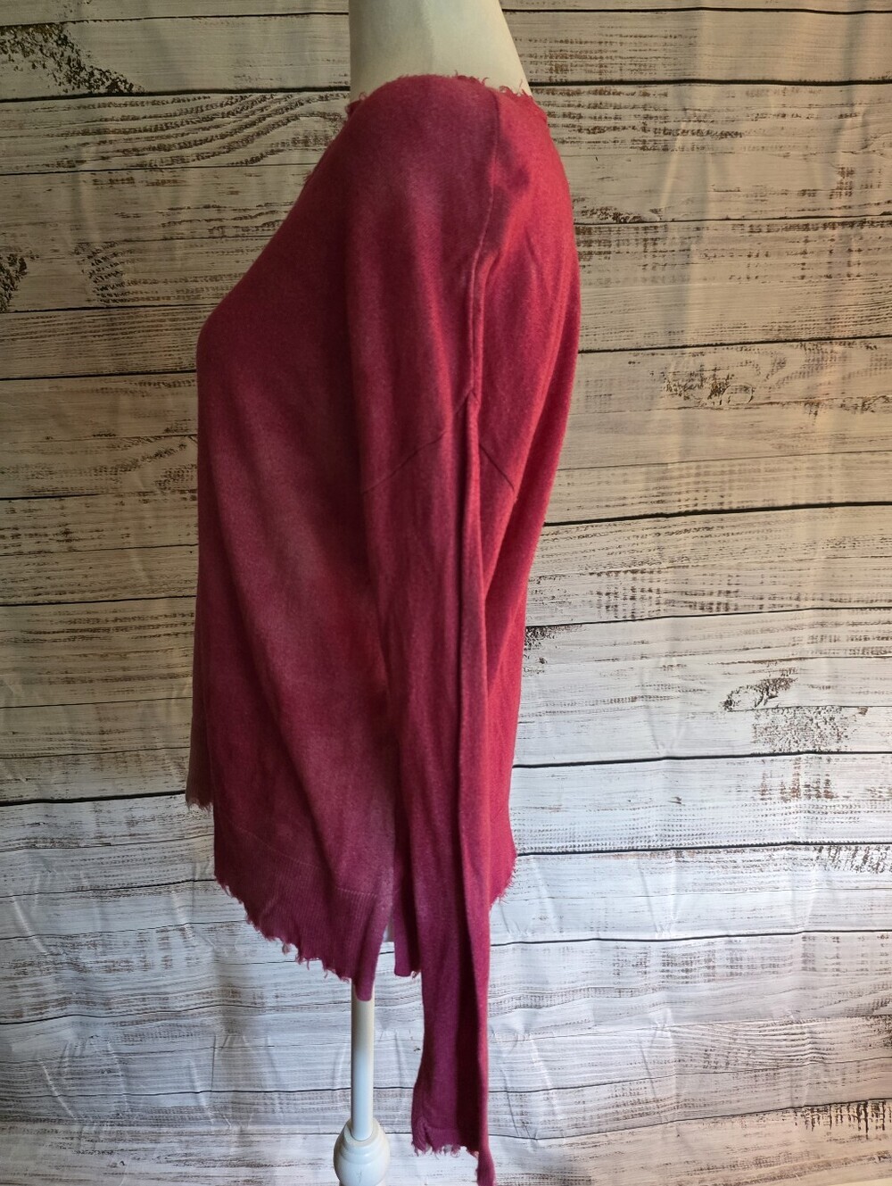 Lisa Todd Hot Pink Purple Tie-Dye Long Sleeve 100% Cotton Top Size Small - Picture 8 of 11